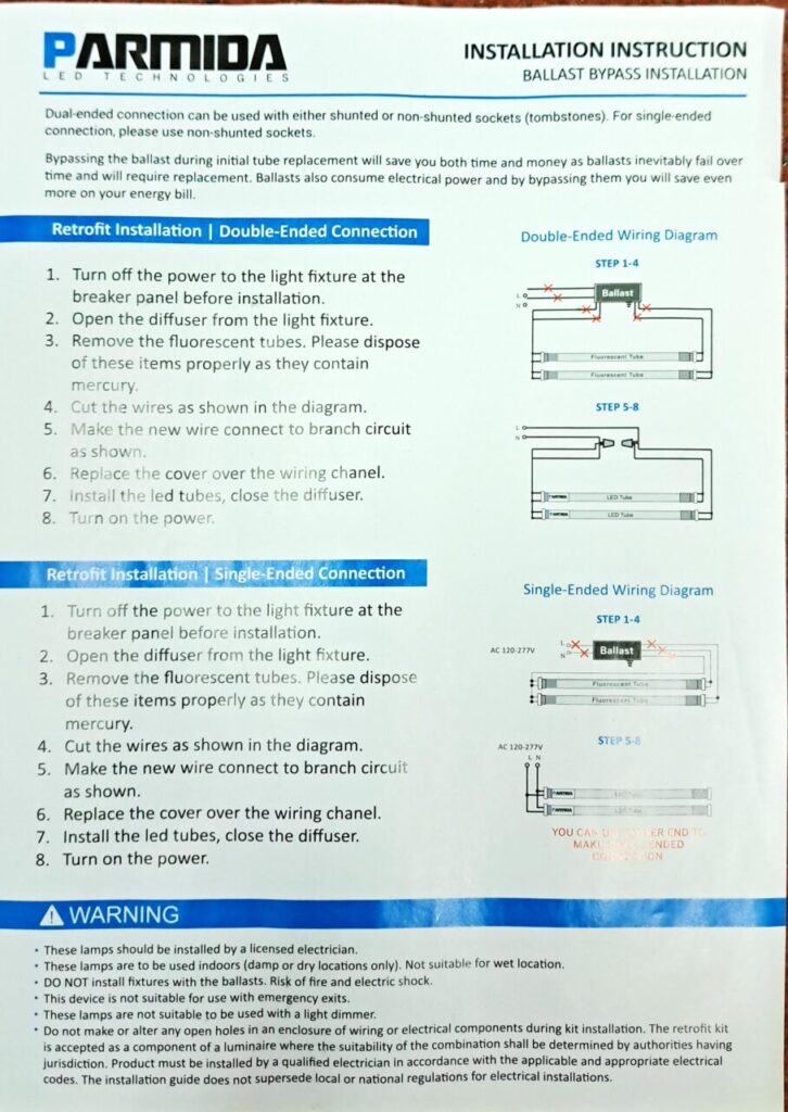 LED bulb ballast 1